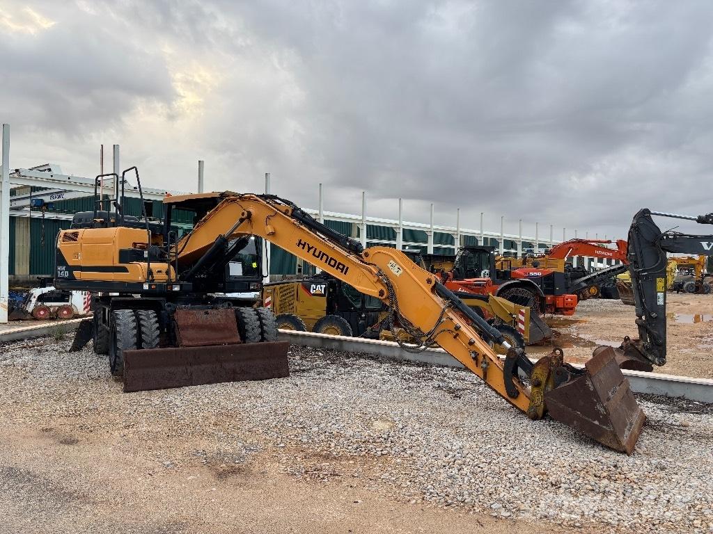 Hyundai HW 140 A Wielgraafmachines