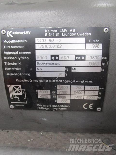 Kalmar DCD 80-6 Diesel heftrucks
