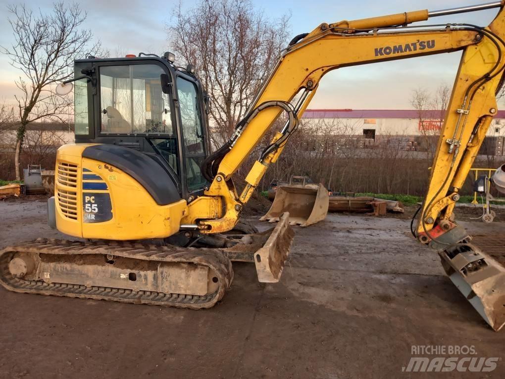 Komatsu PC 55 MR-3 Rupsgraafmachines
