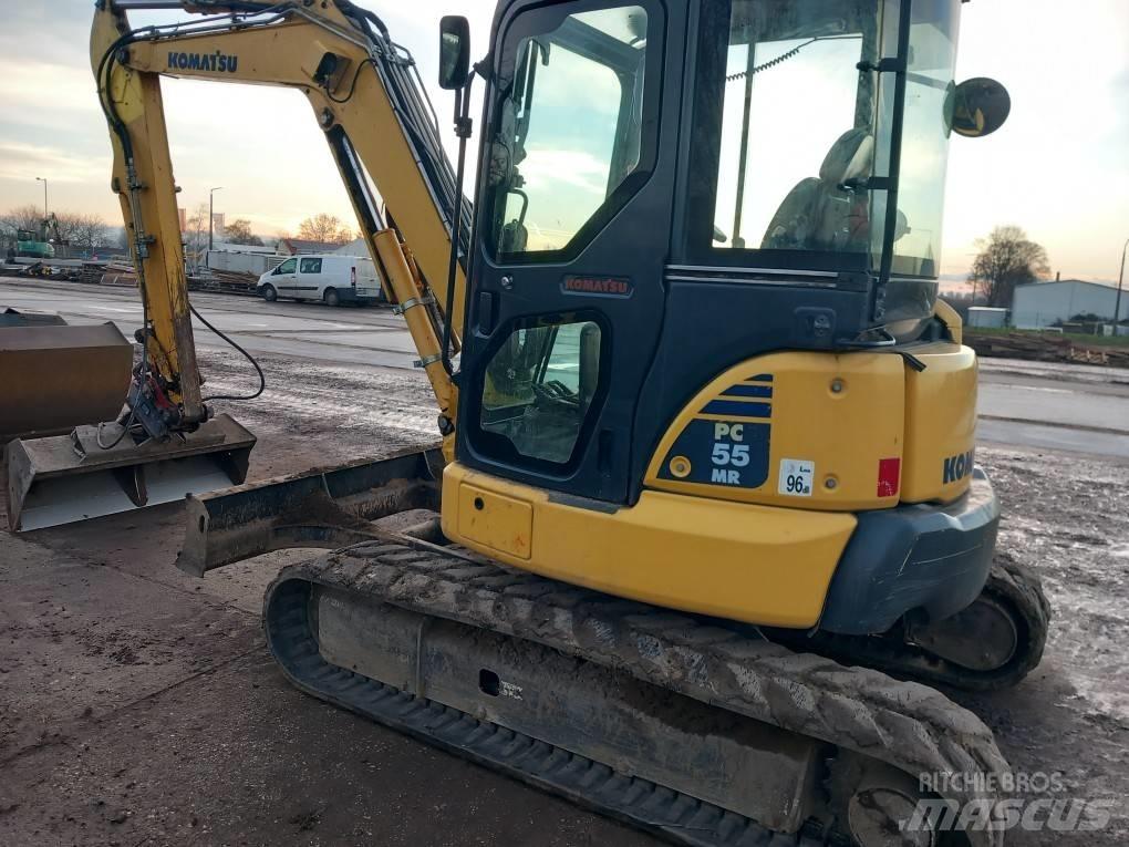 Komatsu PC 55 MR-3 Rupsgraafmachines