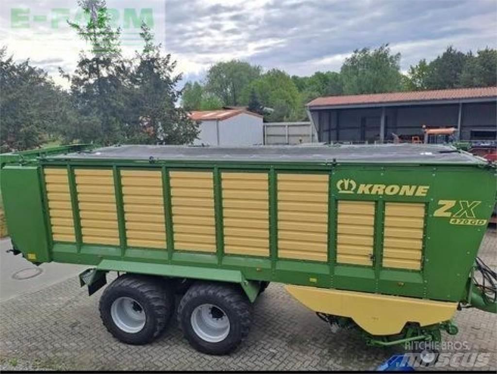 Krone zx 470 gd Graantransportwagen