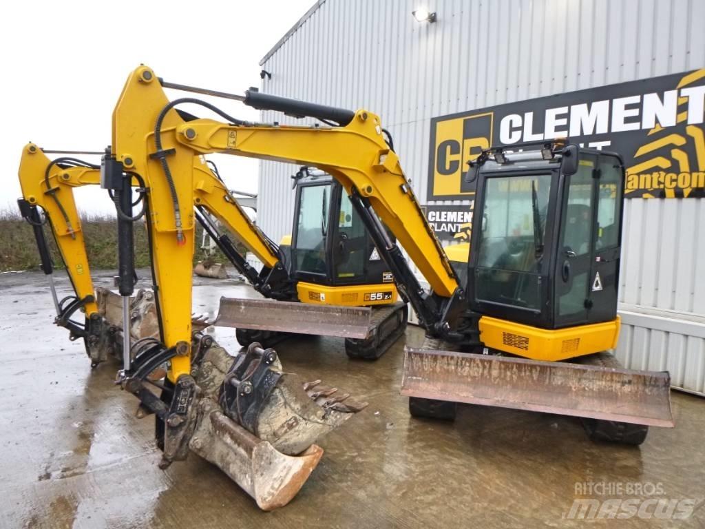 JCB 55 Z-1 Midigraafmachines 7t - 12t