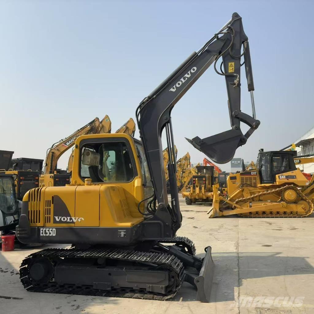 Volvo EC55D Rupsgraafmachines