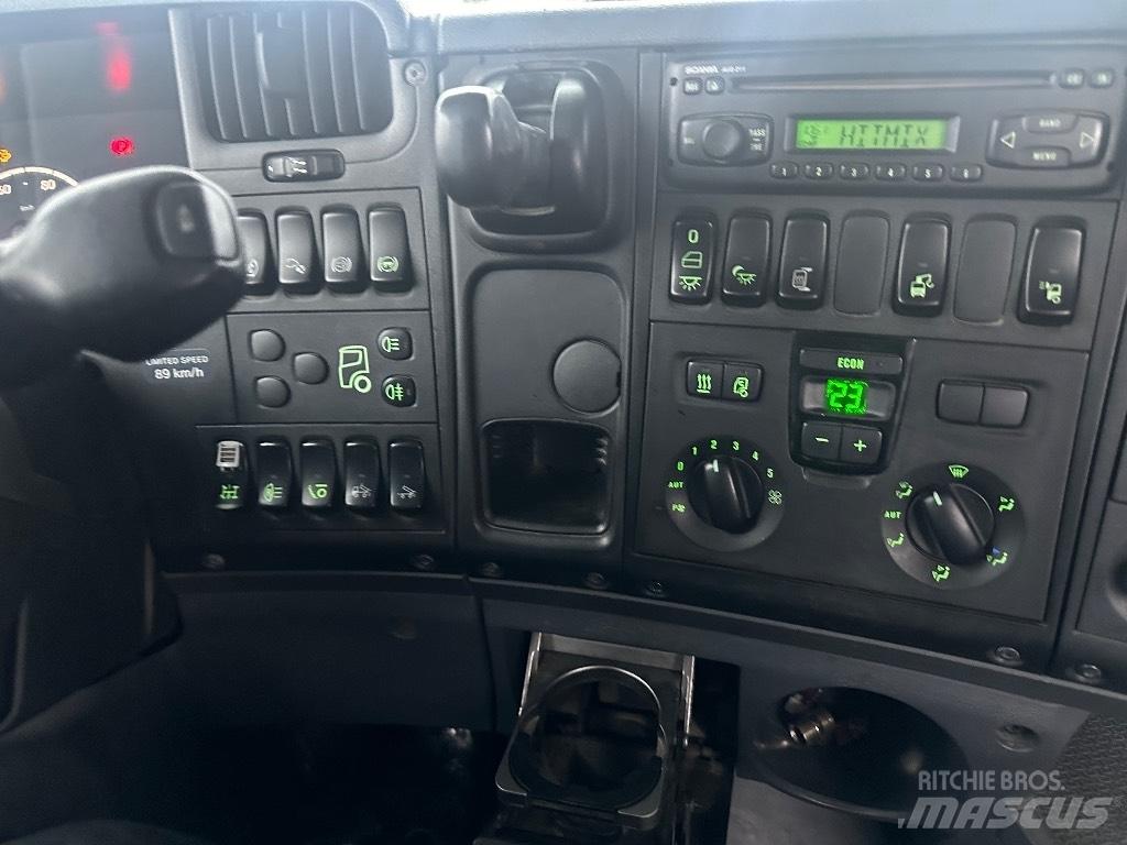 Scania R500 8X4 Containertrucks met kabelsysteem