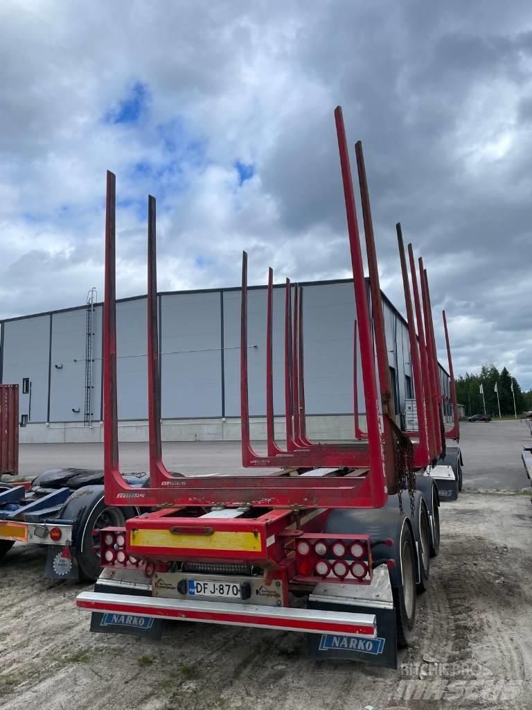 Närko D5MS11T11 Hout-Aanhangers
