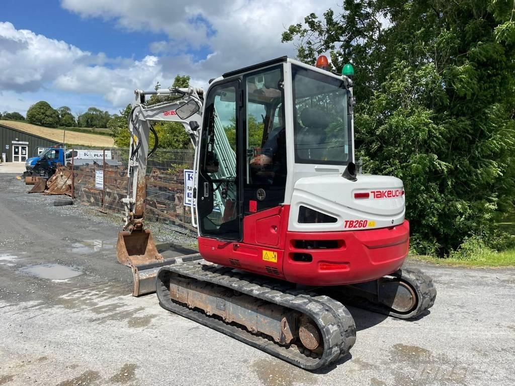 Takeuchi TB 260 Minigraafmachines < 7t