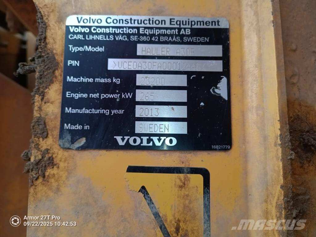 Volvo A 30 F Knik dumptrucks