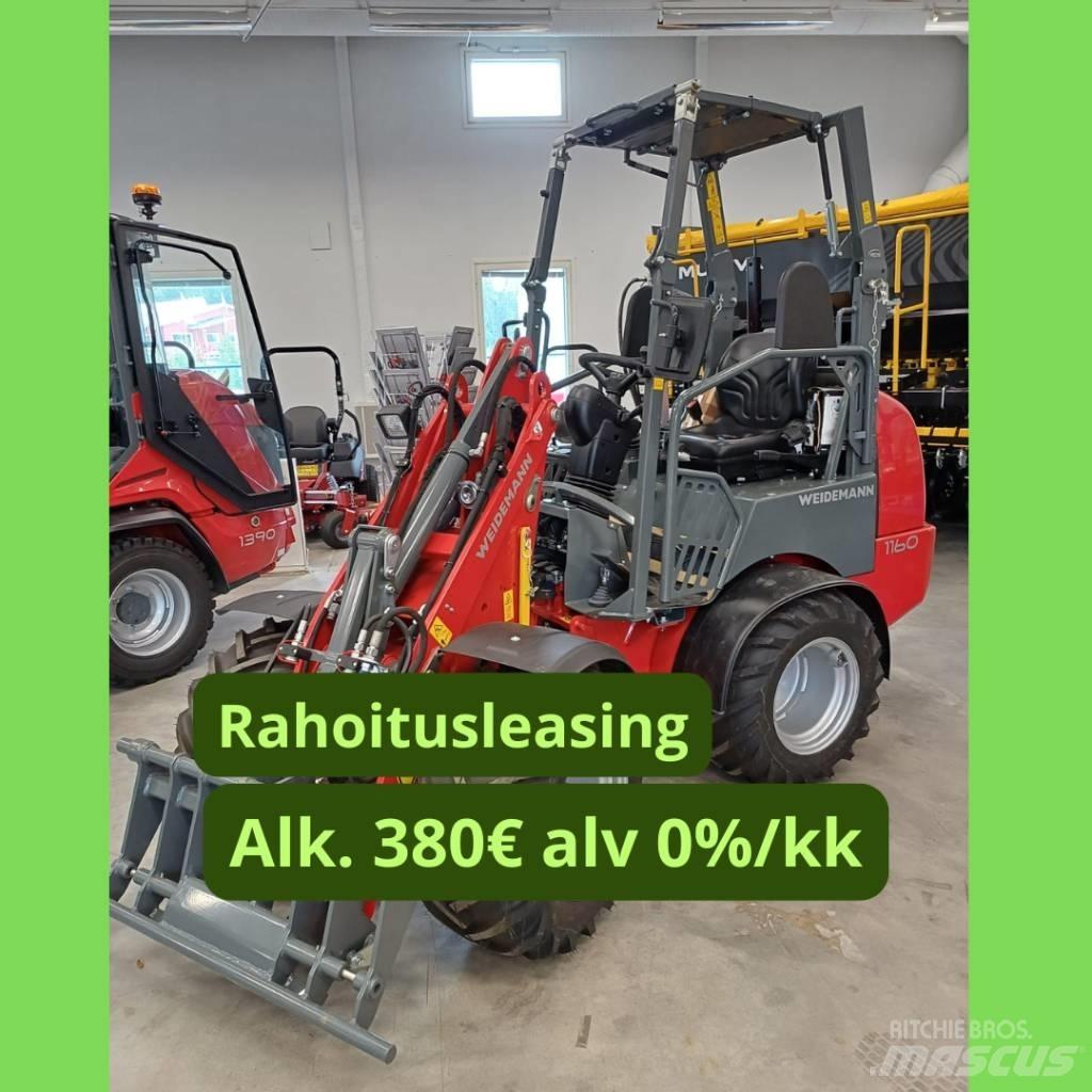 Weidemann 1160 Knik- en schrankladers