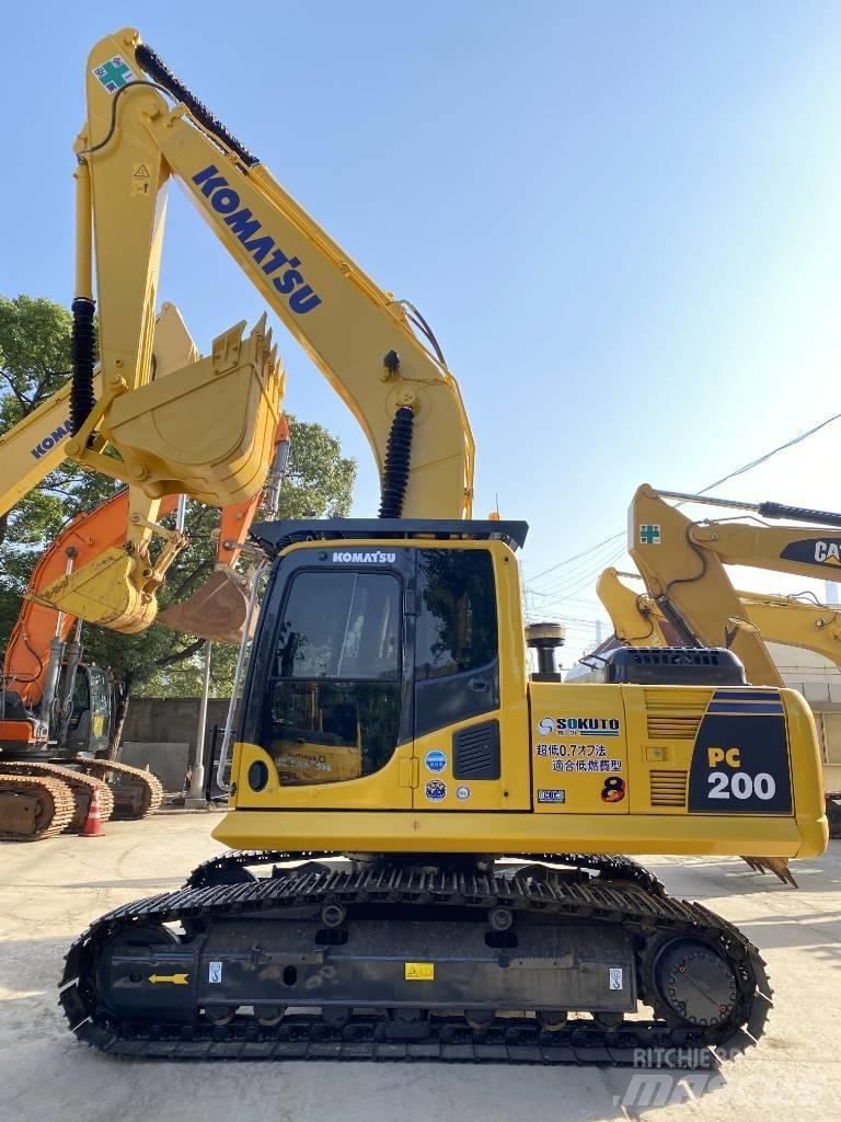 Komatsu PC200 Rupsgraafmachines