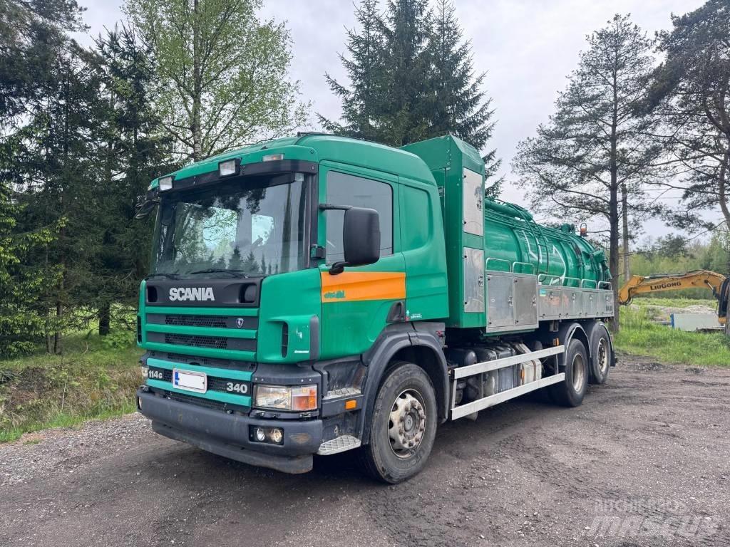 Scania P 114 Kolkenzuigers