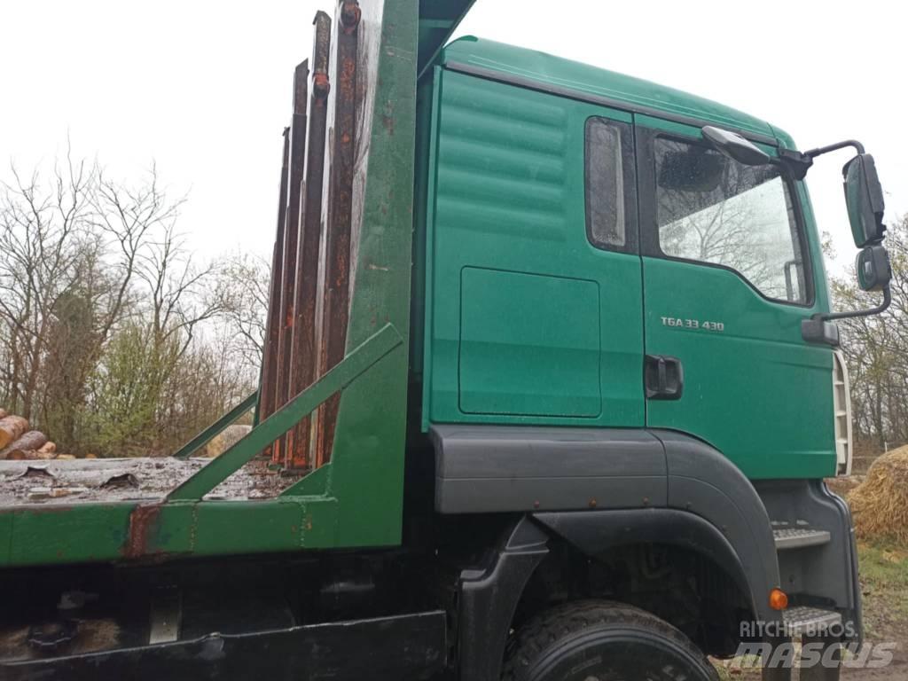 MAN 33.430 Hout-Bakwagens