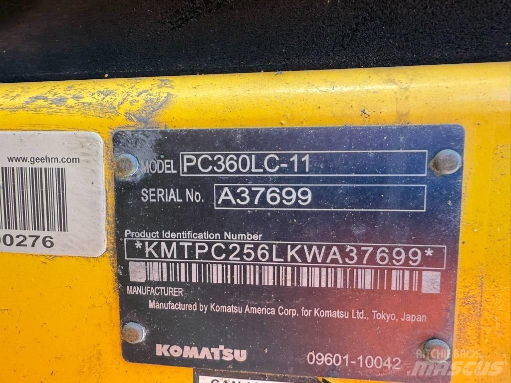 Komatsu PC360LC-11 Rupsgraafmachines