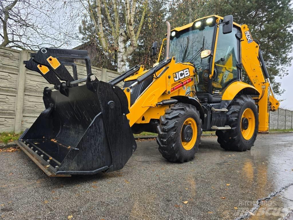 JCB 3CX PLUS Graaf-laadcombinaties