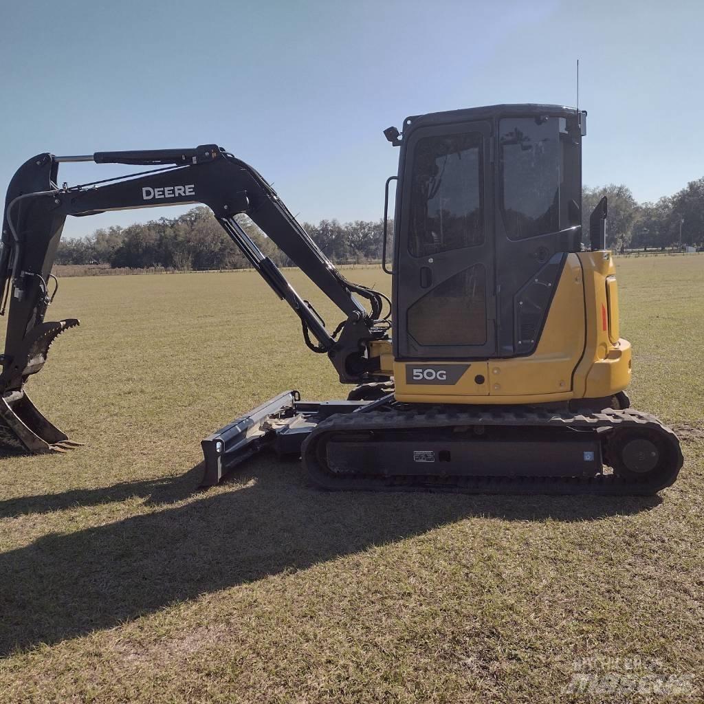 DEERE 50G Minigraafmachines < 7t
