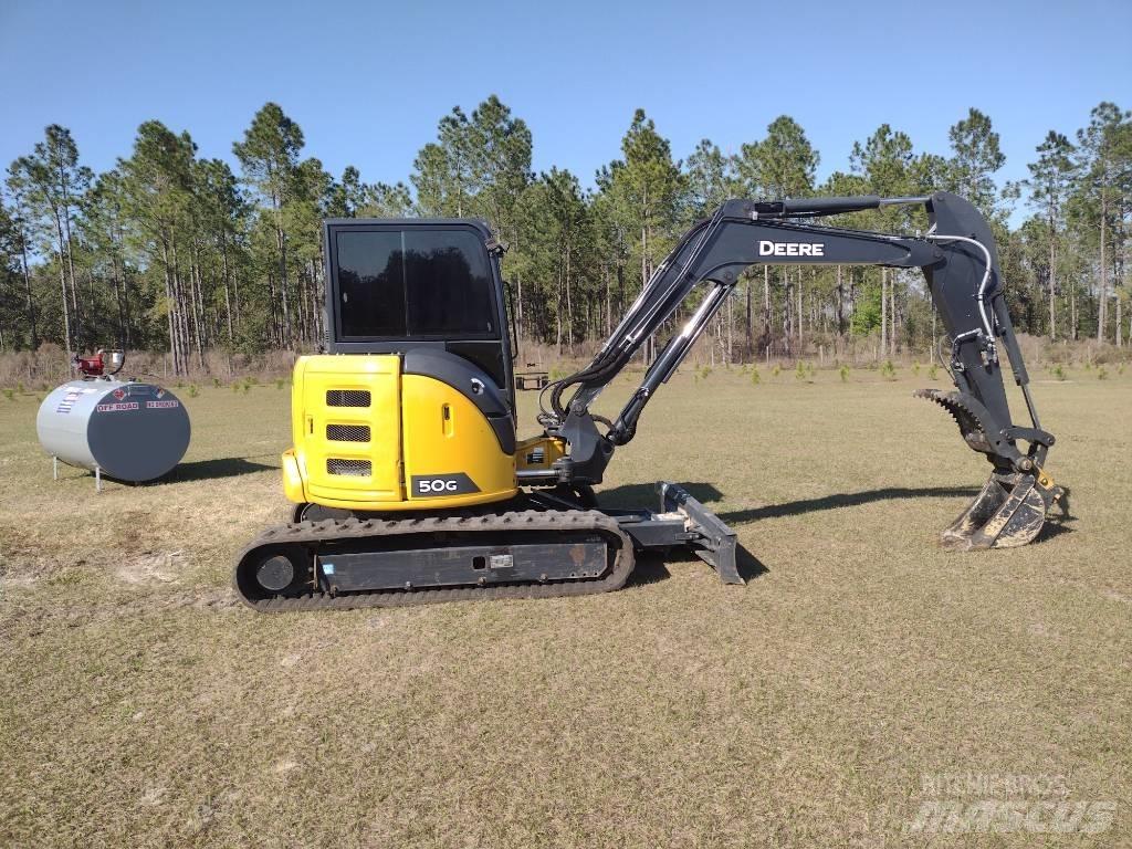 DEERE 50G Minigraafmachines < 7t