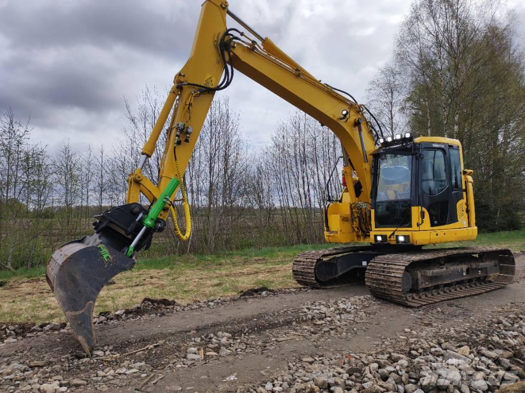 Komatsu PC138US-11E0 Rupsgraafmachines