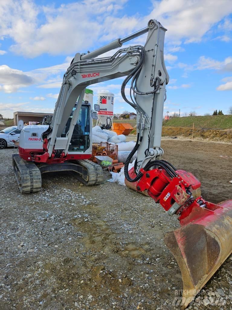Takeuchi TB 290 Midigraafmachines 7t - 12t