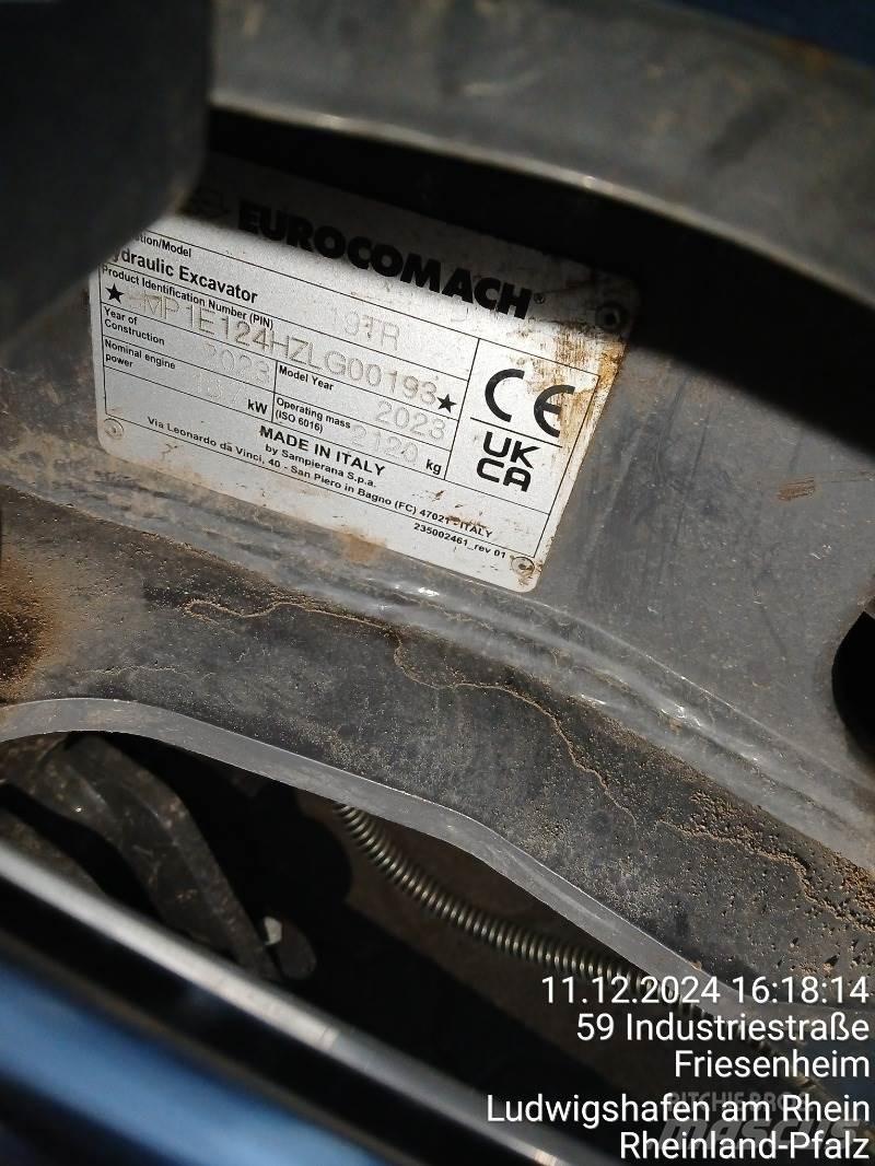 Eurocomach 19TR Minigraafmachines < 7t