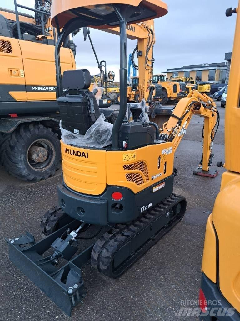 Hyundai R17Z-9AK Minigraafmachines < 7t
