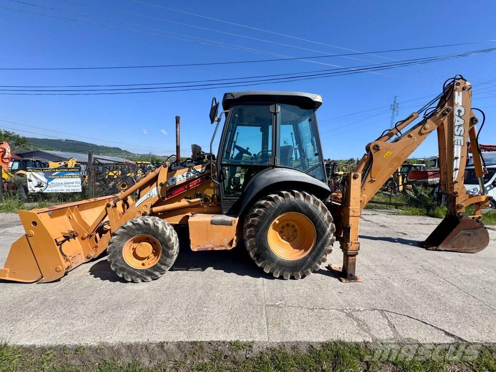 CASE 580 SR-4 PS Graaf-laadcombinaties