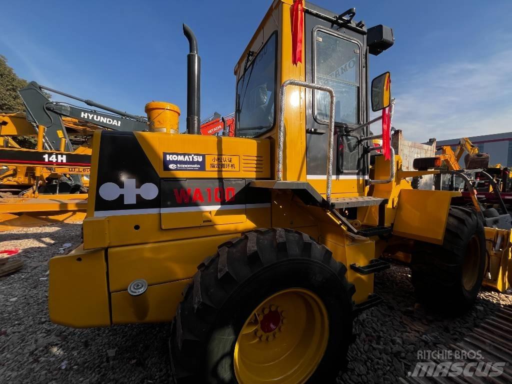 Komatsu WA100 Wielladers