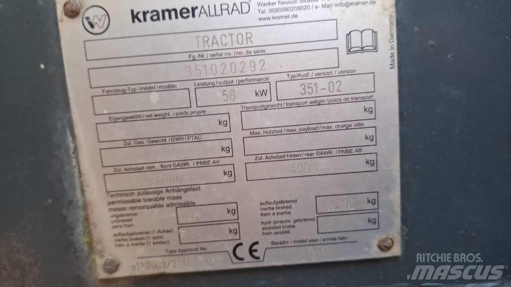 Kramer 480 Wielladers