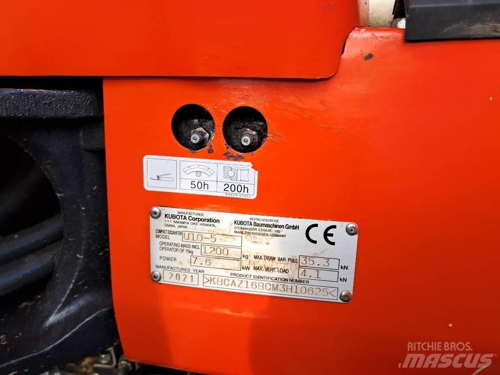 Kubota U10-5 Minigraafmachines < 7t