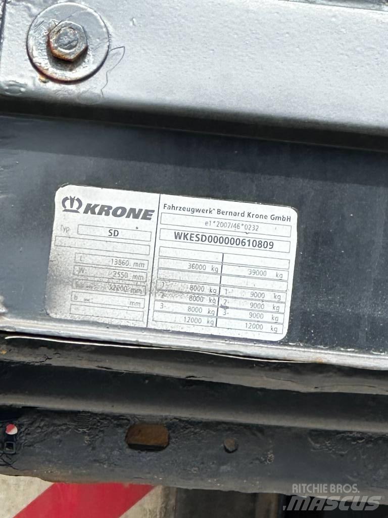 Krone SD Vlakke laadvloeren