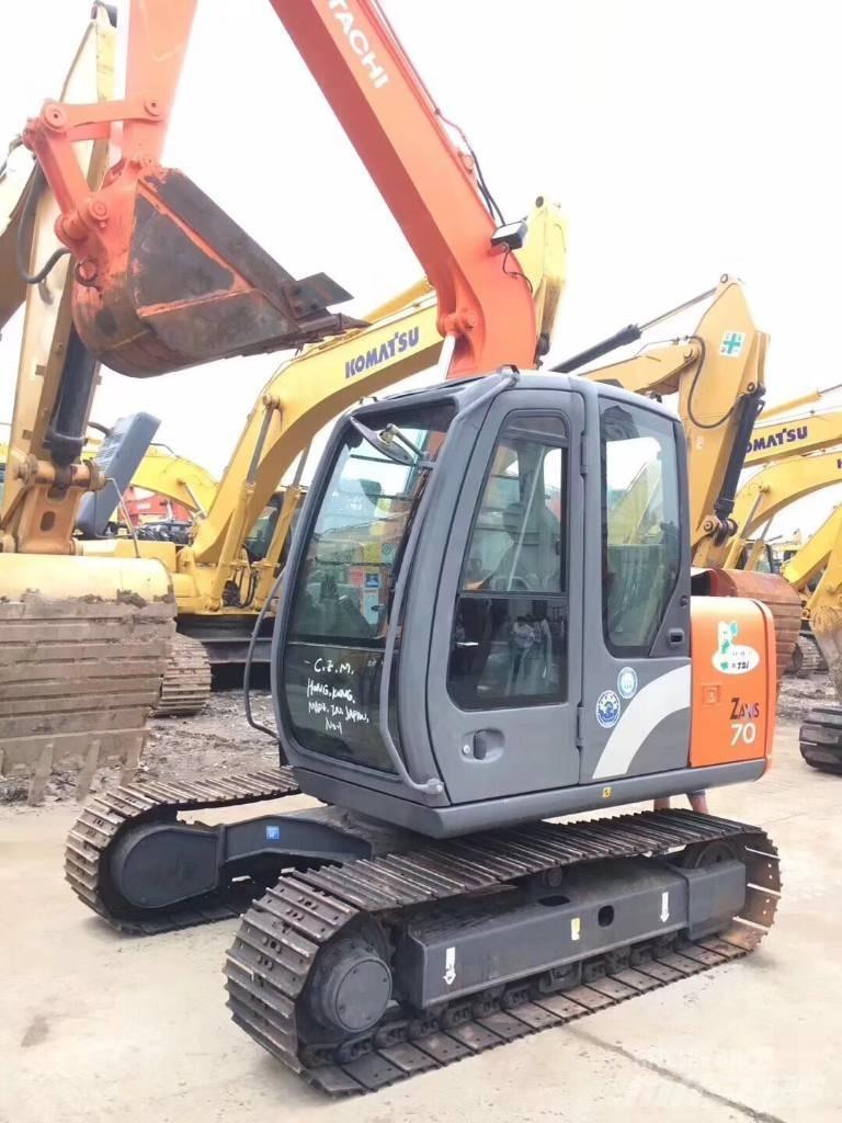 Hitachi zx70 Midigraafmachines 7t - 12t