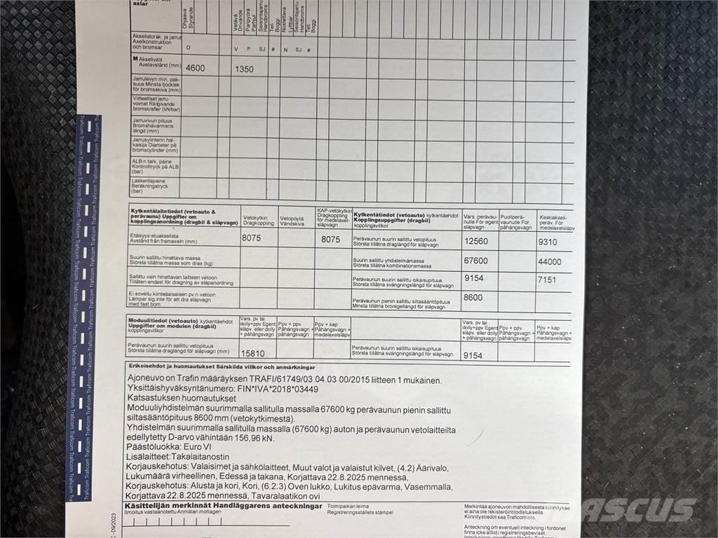 Renault T460 6x2 Bakwagens met gesloten opbouw