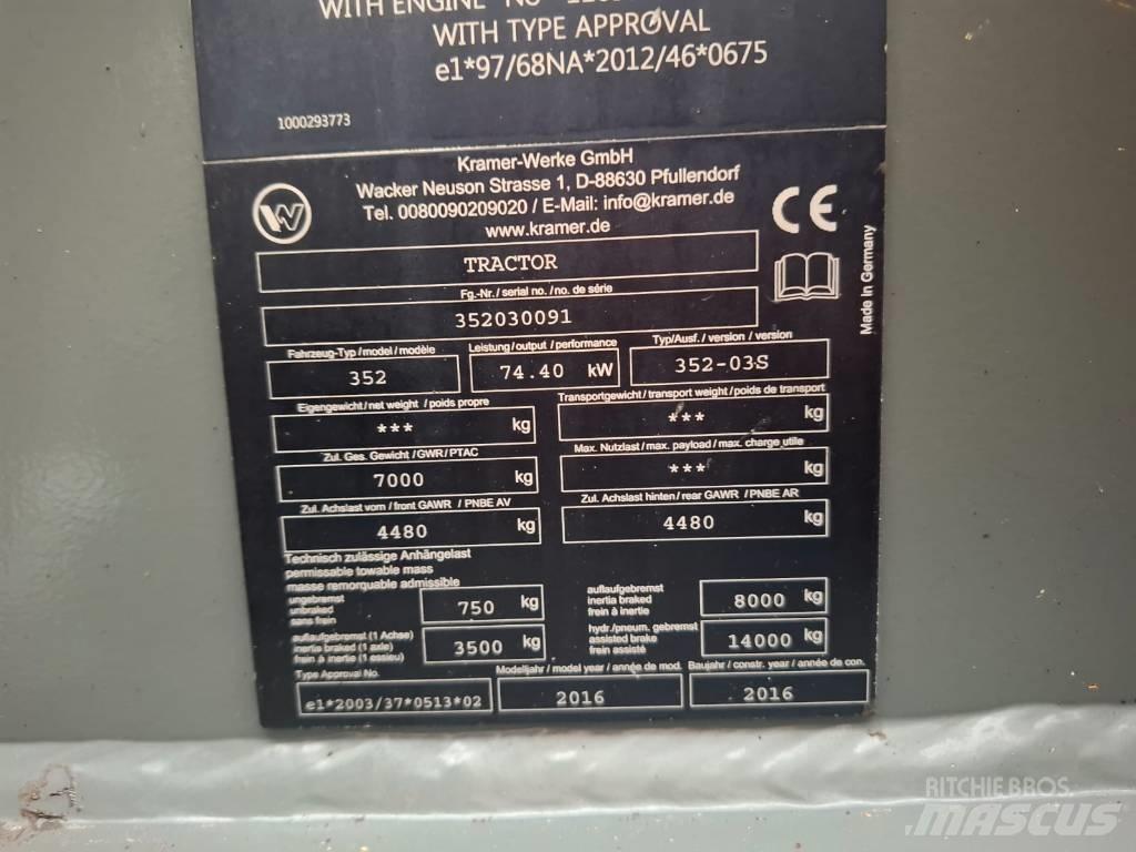 Kramer 8105 Wielladers