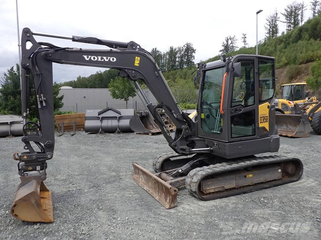 Volvo ECR 58 F Minigraafmachines < 7t