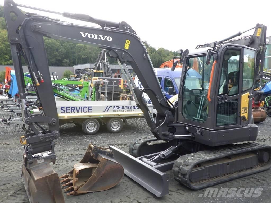 Volvo ECR 58 F Minigraafmachines < 7t