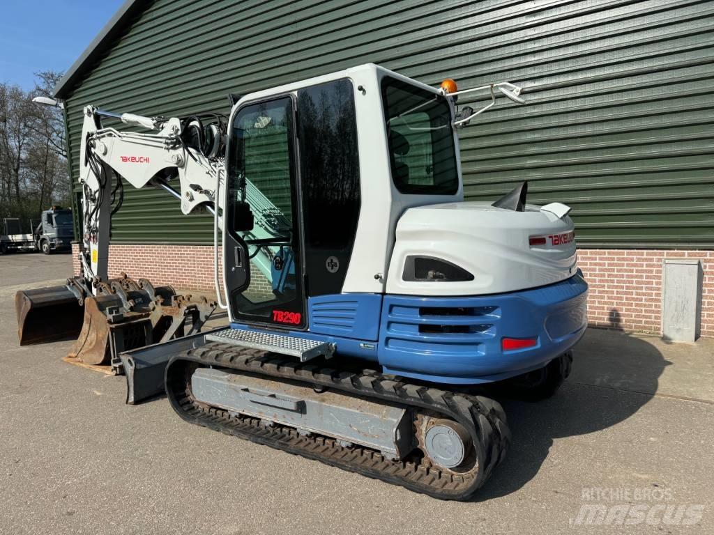 Takeuchi TB 290 Midigraafmachines 7t - 12t