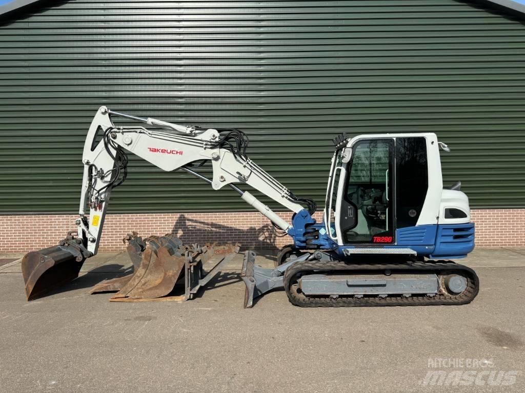 Takeuchi TB 290 Midigraafmachines 7t - 12t