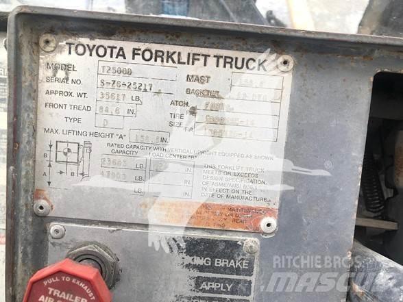 Toyota T2500D Diesel heftrucks