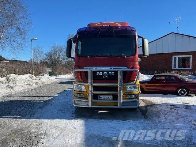 MAN TGS 26.480 Vrachtwagen met containersysteem