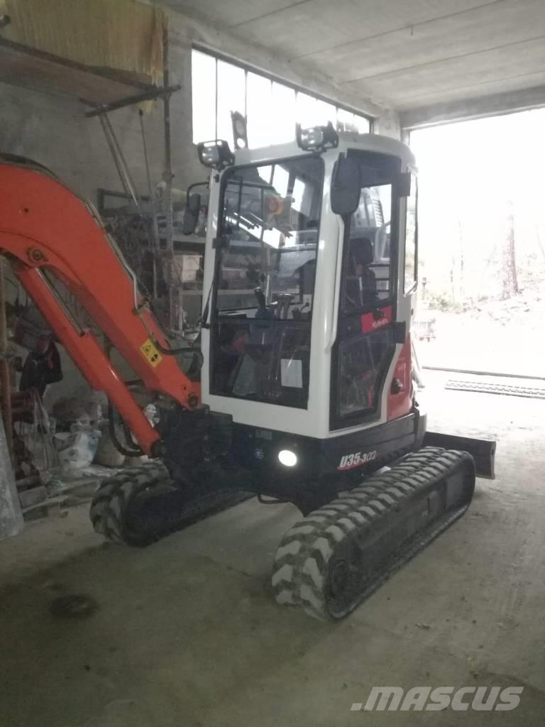 Kubota u35 U35 Minigraafmachines < 7t