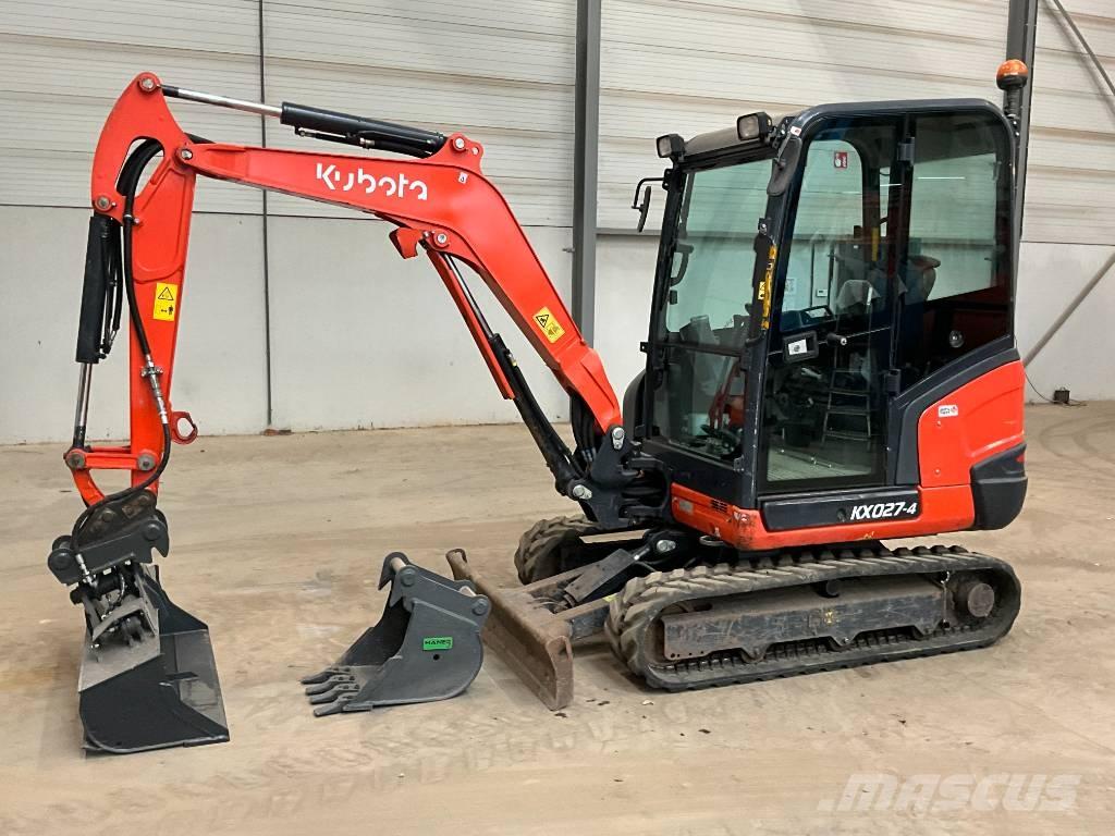 Kubota KX 027-4 Minigraafmachines < 7t