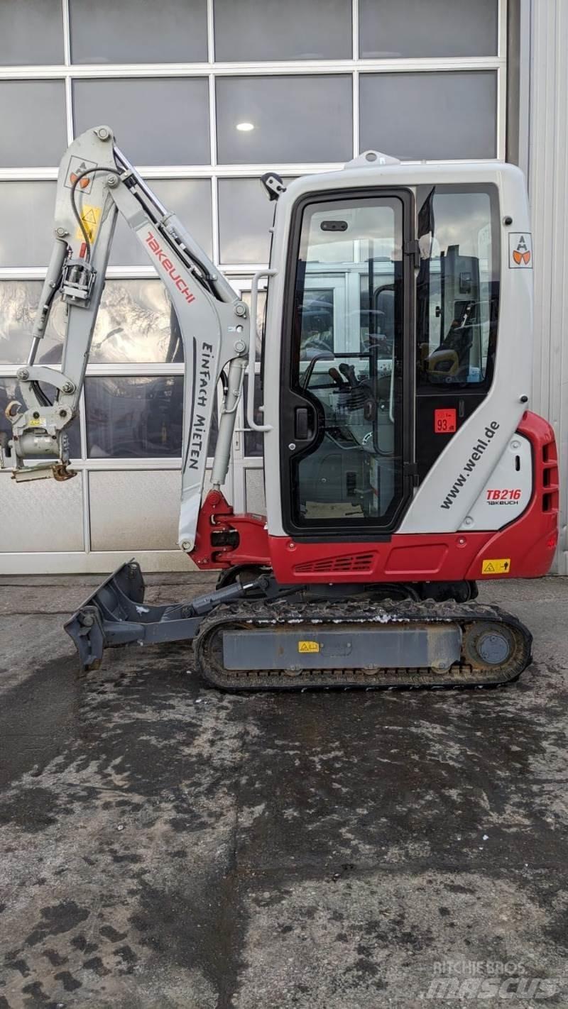 Takeuchi TB216AV4 Minigraafmachines < 7t