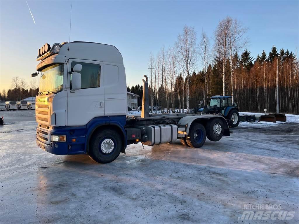 Scania R 480 Vrachtwagen met containersysteem