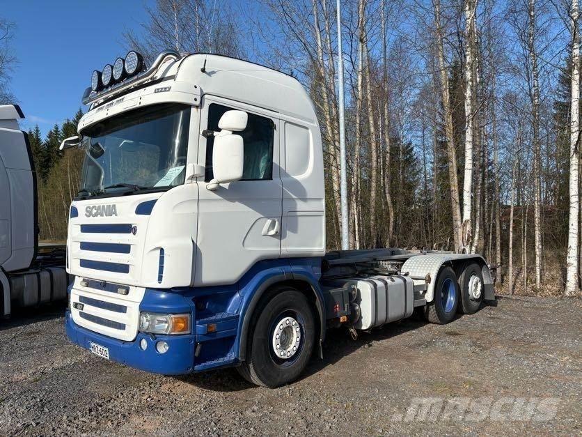 Scania R 480 Vrachtwagen met containersysteem