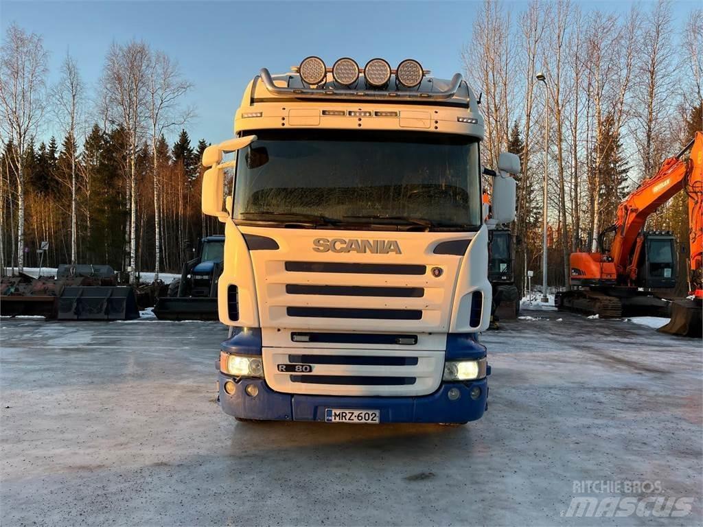 Scania R 480 Vrachtwagen met containersysteem