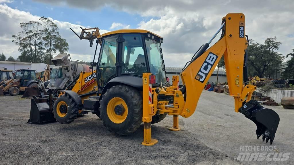 JCB 3 CX Graaf-laadcombinaties