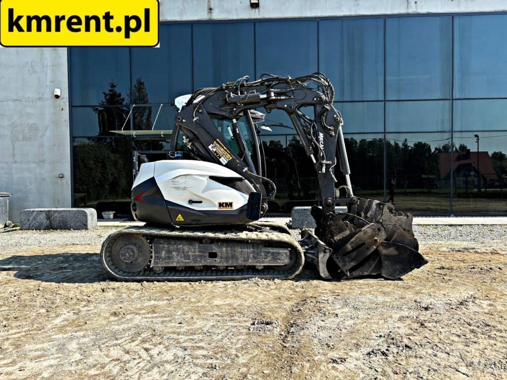 Mecalac 8 M CR Midigraafmachines 7t - 12t