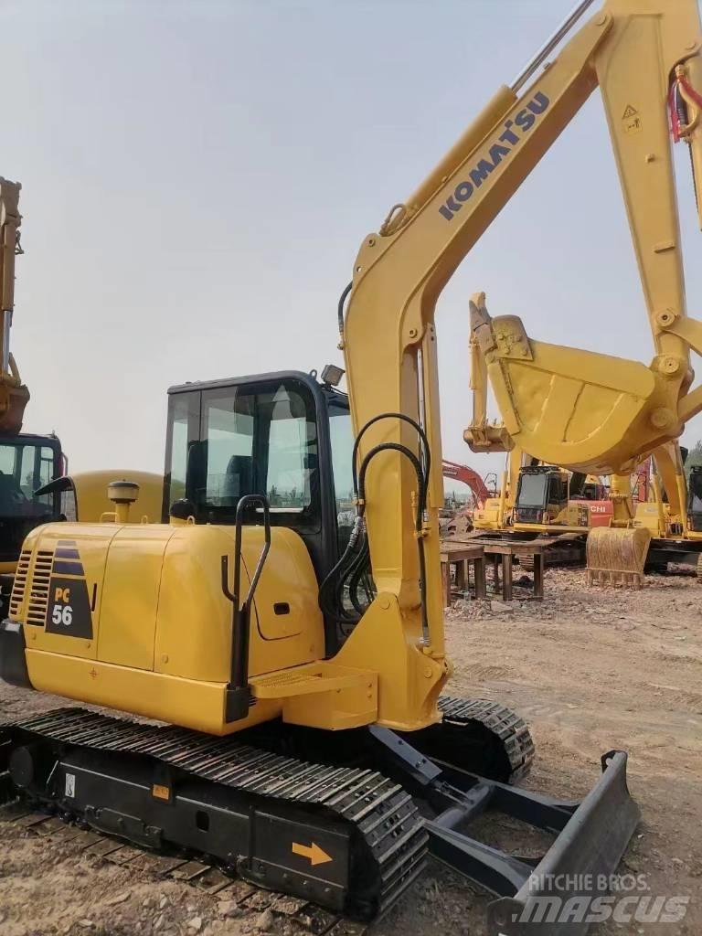 Komatsu PC56-7 Rupsgraafmachines