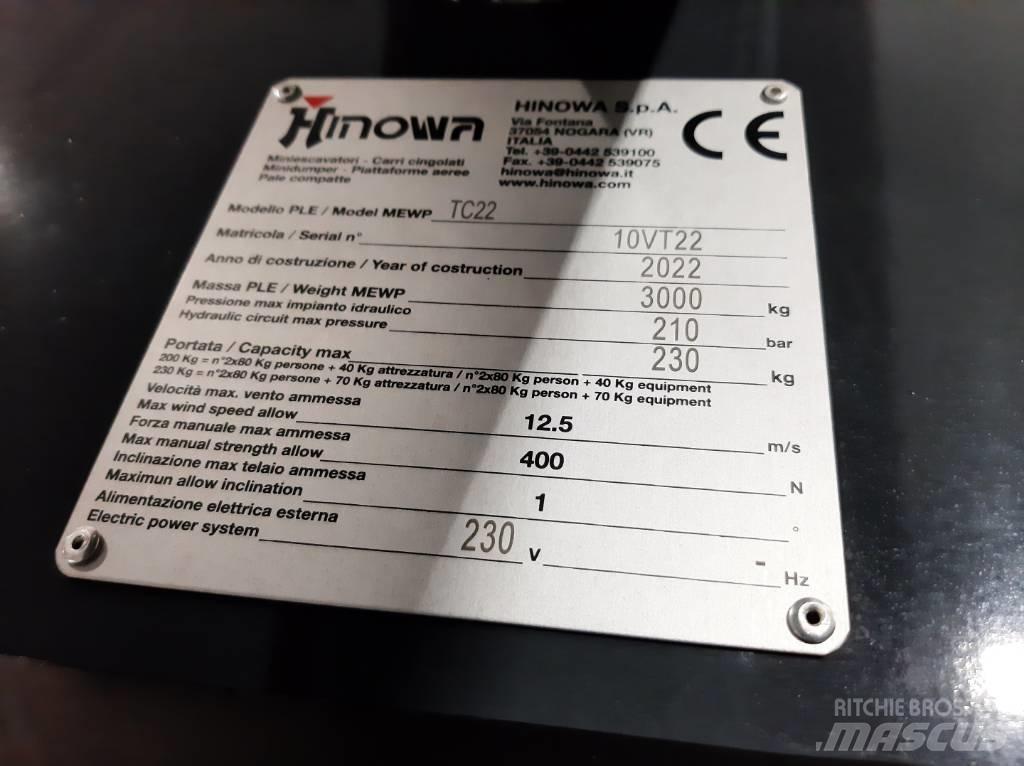 Hinowa TC 22 N Telescoophoogwerkers