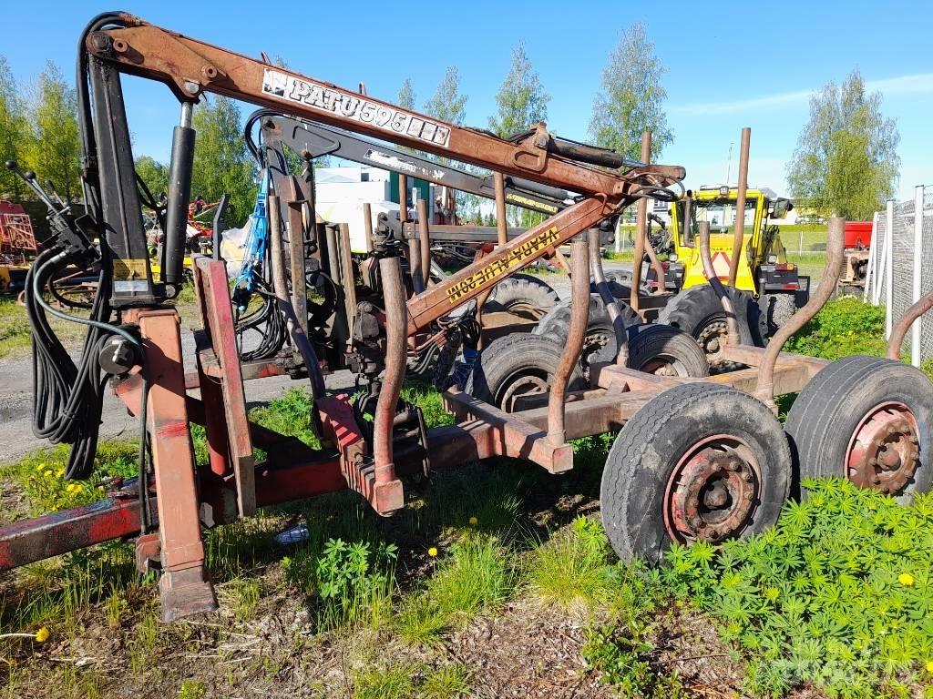 Patu 595+Metsäkärry Kranen & laders