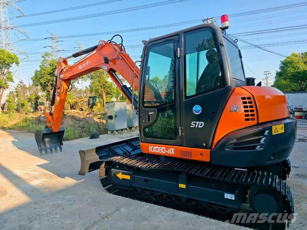 Kubota KX 080-4 Minigraafmachines < 7t