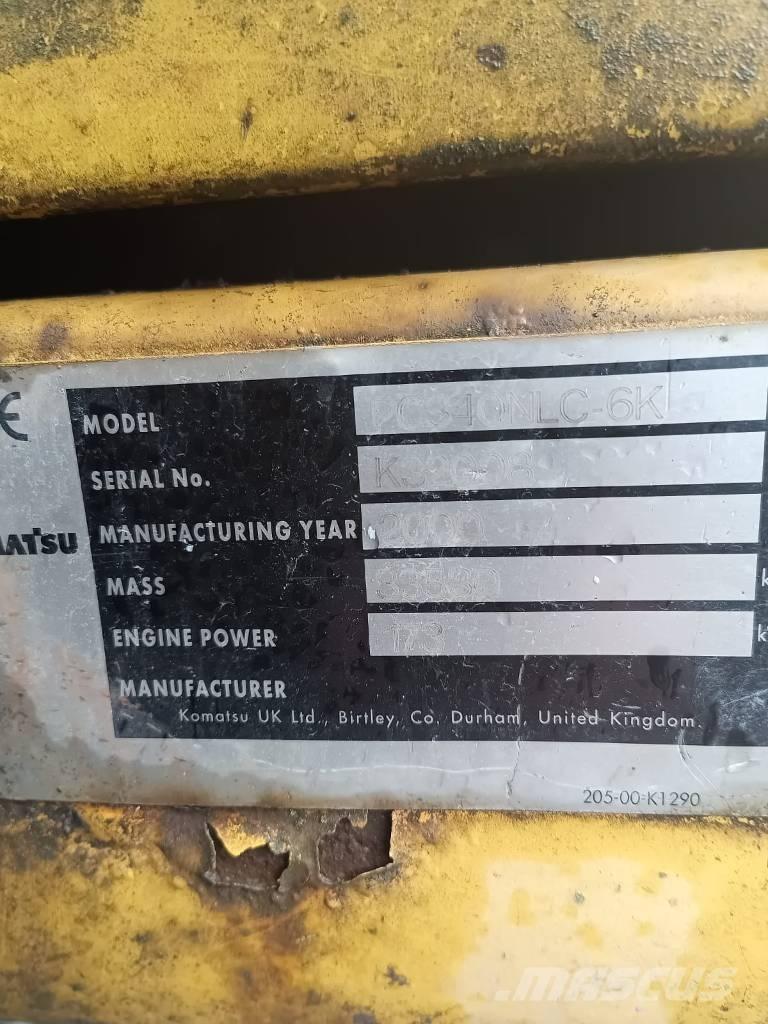 Komatsu PC 340 LC-6K Rupsgraafmachines